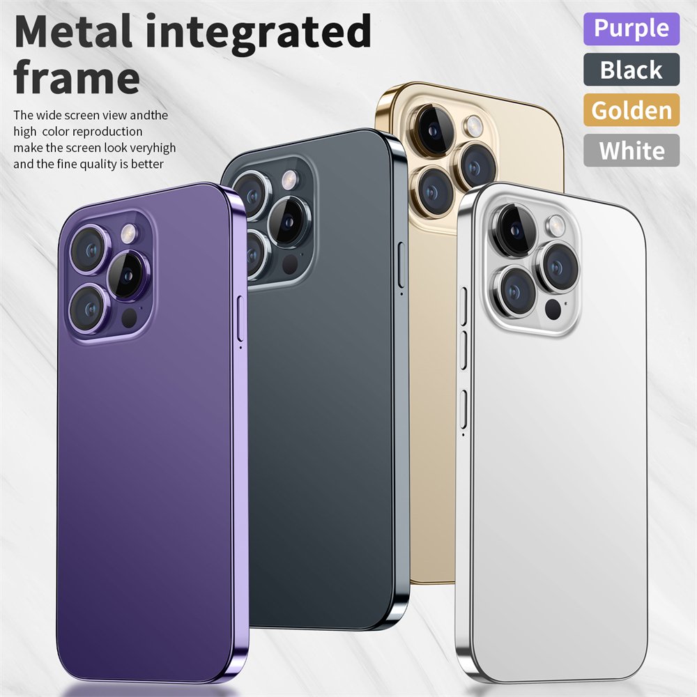 Original 14 Pro Max 6.8 Inch 12gb + 512gb Android Smartphone 10 Core 5g Let Phone Screen Face Id Global Version Mobile Phone